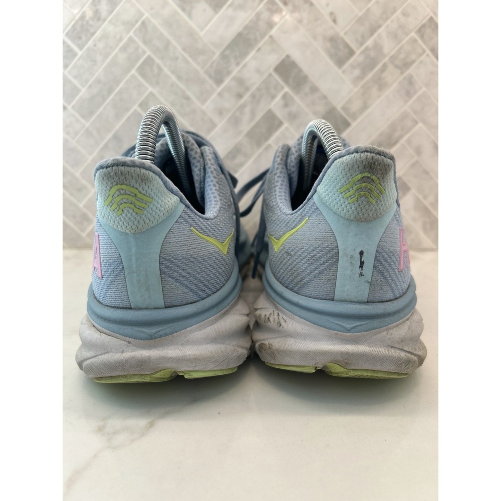 Hoka One One Clifton 9 Road Running Shoes Womens 9B 9 B‎ Mesh Athletic Sneakers - Picture 6 of 9